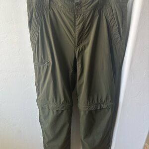 Men's Marmot Olive Green Hiking Pants/Shorts